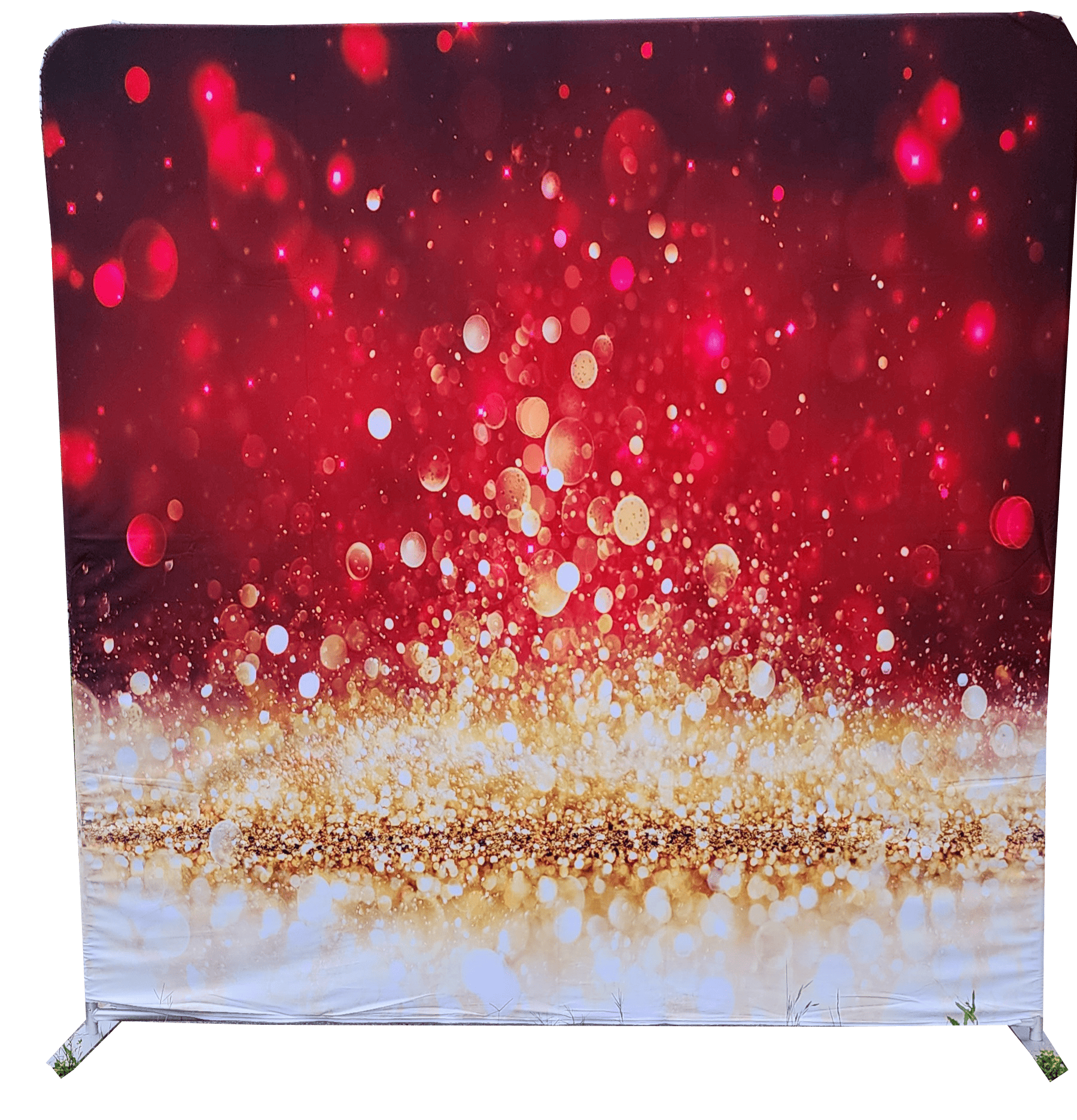 backdrop-red-gold- funfunparty-photobooth-gallery-Austin-rental