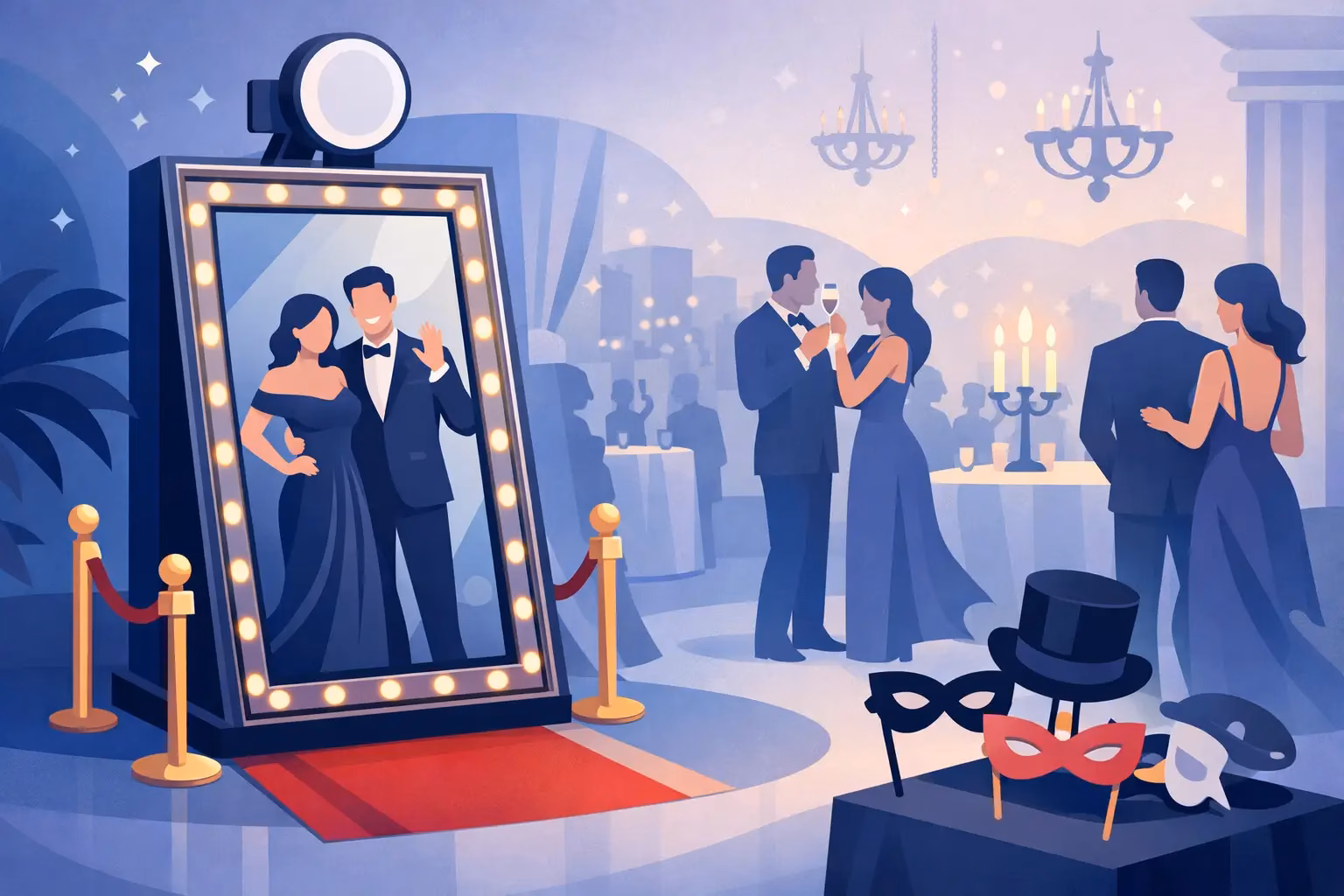 Mirror Photo Booth for Gala Events