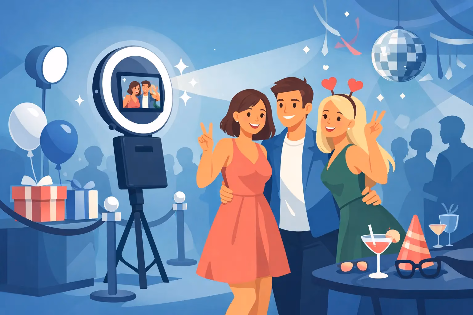 Selfie Station Rental for Events Guests Love