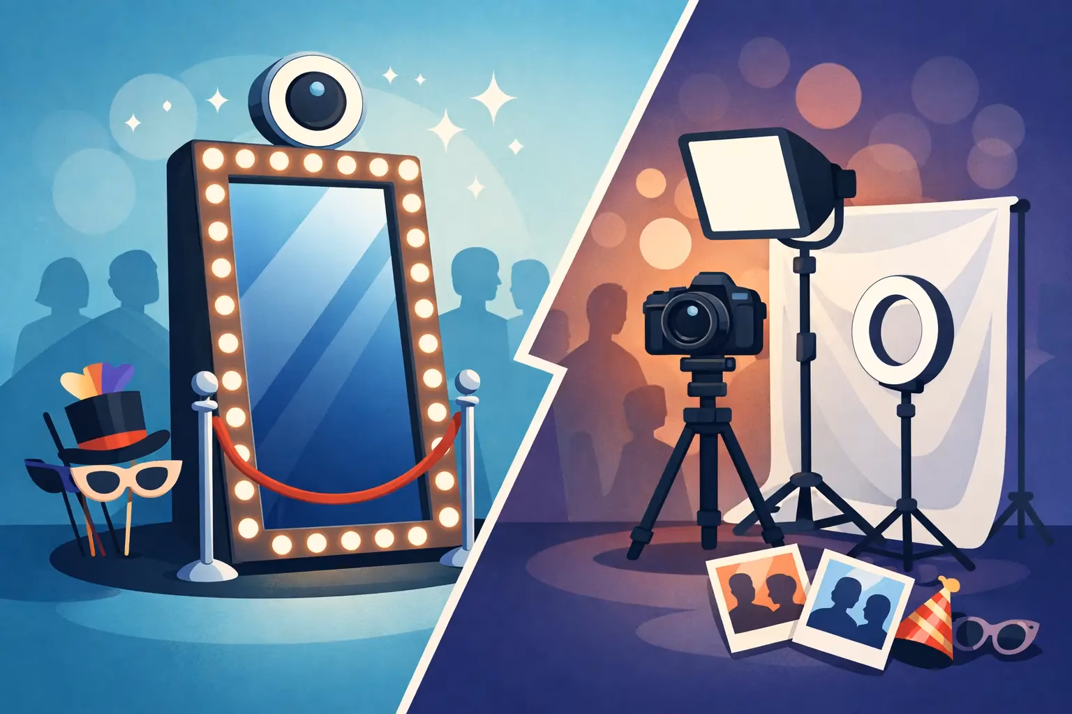 Mirror Booth vs DSLR Booth: Which Fits Your Event?
