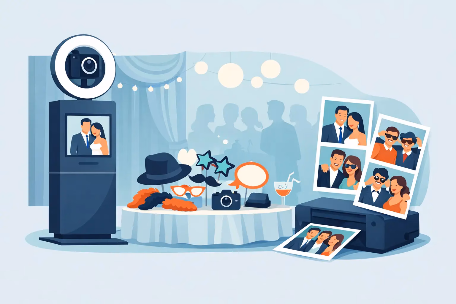 What Does Photo Booth Rental Include at Events?
