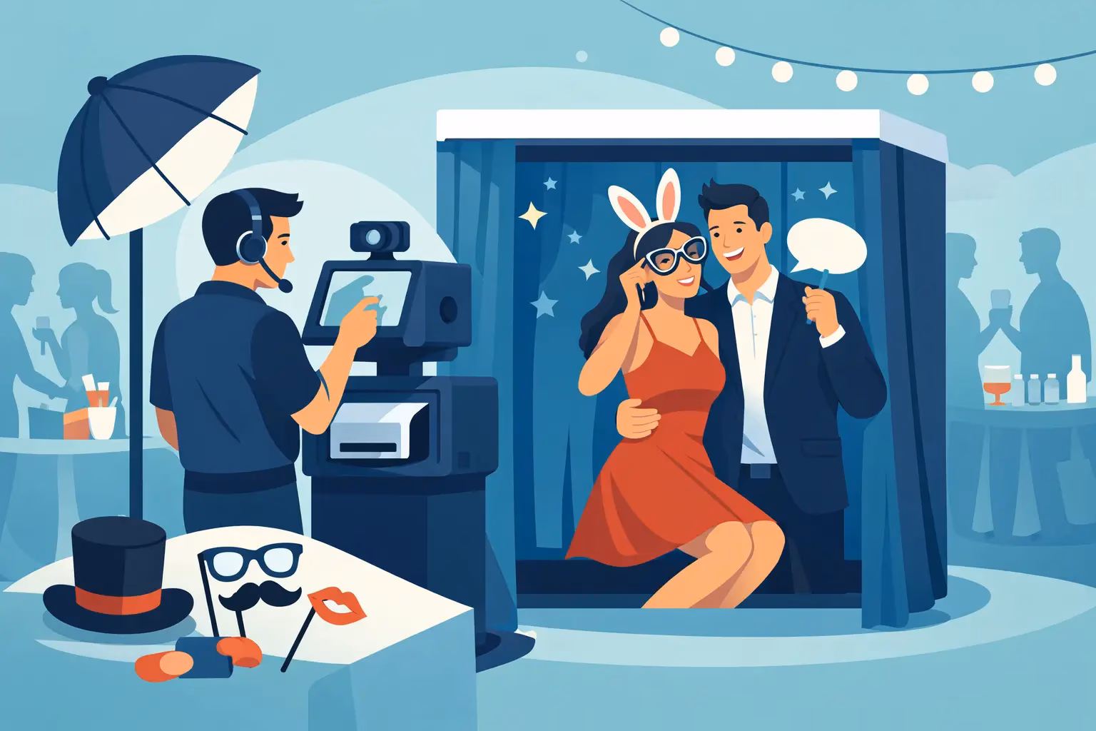 Why a Staffed Photo Booth Service Changes Events